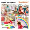 Shuttle Art Tempera Crayons Tempera Paint Perfect for and A great gift for children and a perfect 15-Color Set Water-Washable Sticks, Retractable,