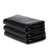 Commercial Heavy-Duty Black Plastic Garbage Bags