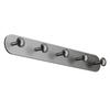 Magnetic Door Hook Rack With Hangers For Entryway And Storage