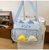 Módní Roztomilá kočičí taška přes rameno pro ženy Nylon Lolita Jk Casual Kawaii Japonský styl Ita Bag Y2k Fashion Students Crossbody
