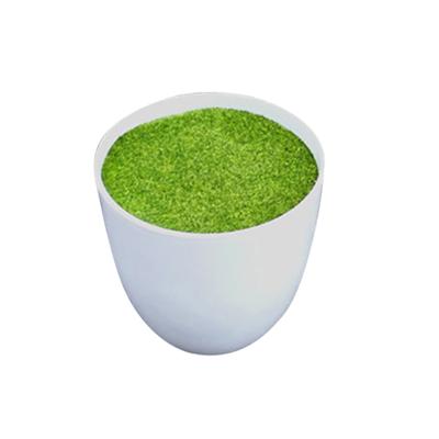 Round Plastic Simulation Flower Pot Succulent Plant Flowerpot Home Office Decor