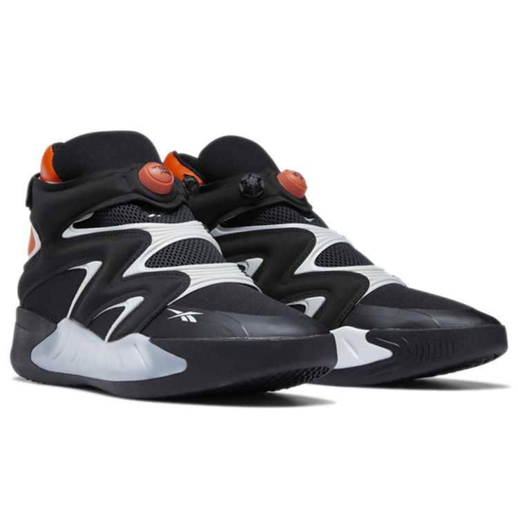 Reebok Instapump Fury Zone Unisexe Noir Blanc Orange G55140