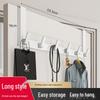 Punch-Free 6-Hook Over-Door Clothes Rack