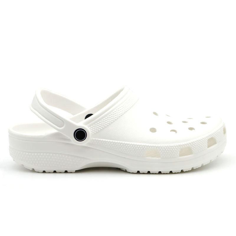 

Літній транскордонний бестселер: Чоловіче класичне пляжне взуття та жіночі босоніжки Baotou - європейське та американське садове взуття 46=Men s 11 білий