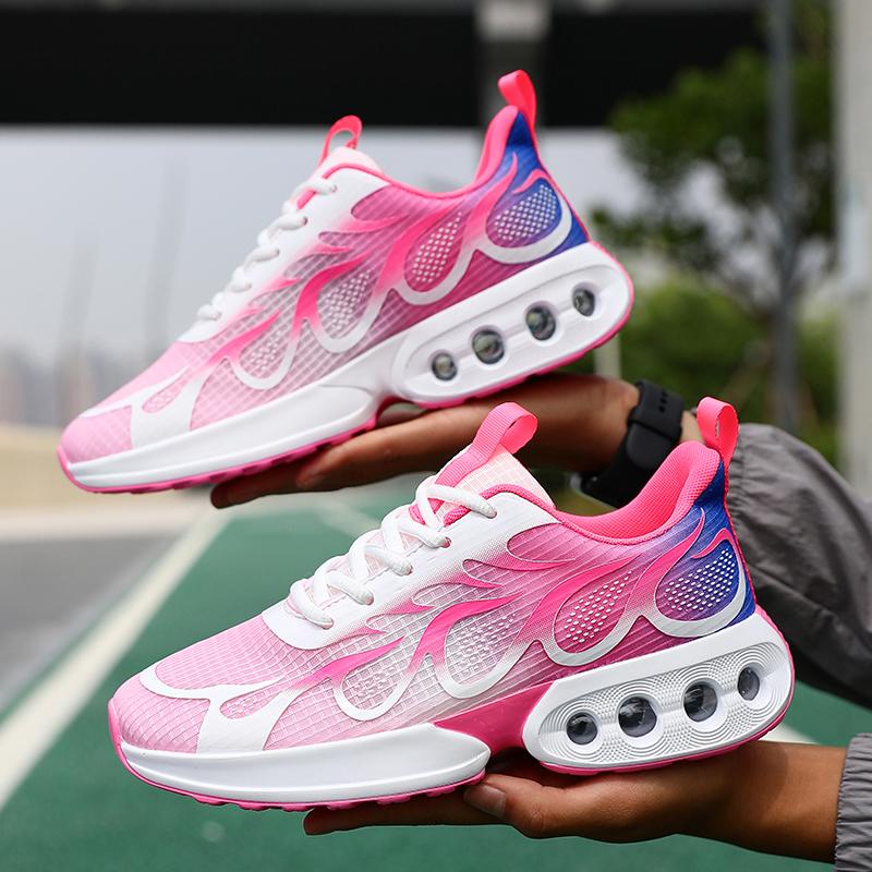 Women Air Cushion Running Shoes High Quality Women Sneakers Versatile Mesh Breathable Walking Shoes Tennis Sport Shoes