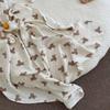 Pure Cotton Baby Crepe Cloth Double-layer Gauze Baby Swaddle Cloth Pure Cotton Gauze  Delivery Room