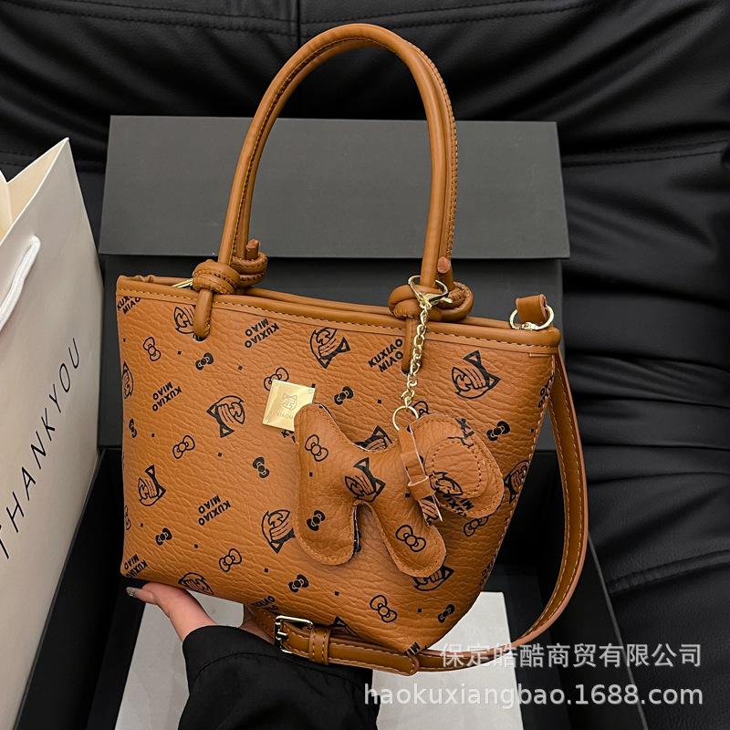 Premium Handtasche Damentasche 2025 neue trendige Mode Umhängetasche Pendler Messenger Eimerbeutel