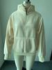2023 Autumn-Winter Women's Fleece Stand Collar Zipper Hoodie with Pockets