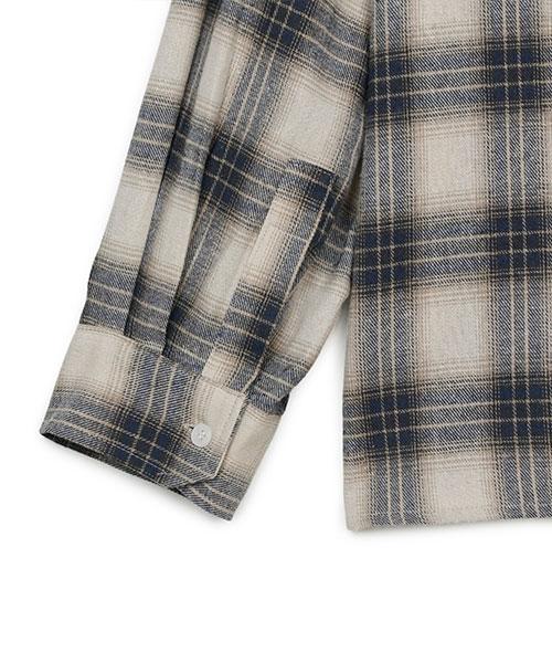 Amelikannideul Check Shirts - Ivory