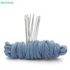 Ensemble de Aiguilles à Broder à Trou Latéral en Acier Inoxydable Tailles Assorties, Aiguilles à Coudre à la Main pour Point de Croix & Artisanat de Broderie