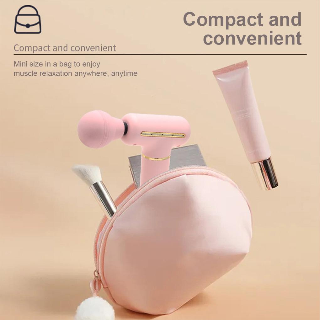 Electric Fascia Massager Fitness Rechargeable Muscle Massage Adjustable Portable Deep Back Neck Shoulder Relaxation