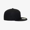 New Era New York Yankees Basic Fitted Cap Black White 11591127