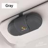 Car Glasses Case Auto Sun Visor Glasses Holder Sunglasses Clip Storage Accessories For Porsche Macan Panamera Cayenne Cayman 911 FU3