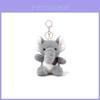 Plush Elephant Keychain With Scarf Soft Toy Keyring For Kids Gift