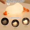 Cute Night Light Adorable Duck Shape With Soft Silicone Funny Night Lamp Dimmable And USB Rechargeable For Living Room Office