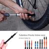 Sealant Ultra-light Aluminum Zinc Zinc Alloy Stem Tubeless Tire Presta Valve MTB Bicycle Extender Valves