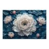 3D Floral Diatom Mud Quick-Dry Bathroom Mat - Absorbent, Soft, Non-Slip Toilet & Kitchen Carpet