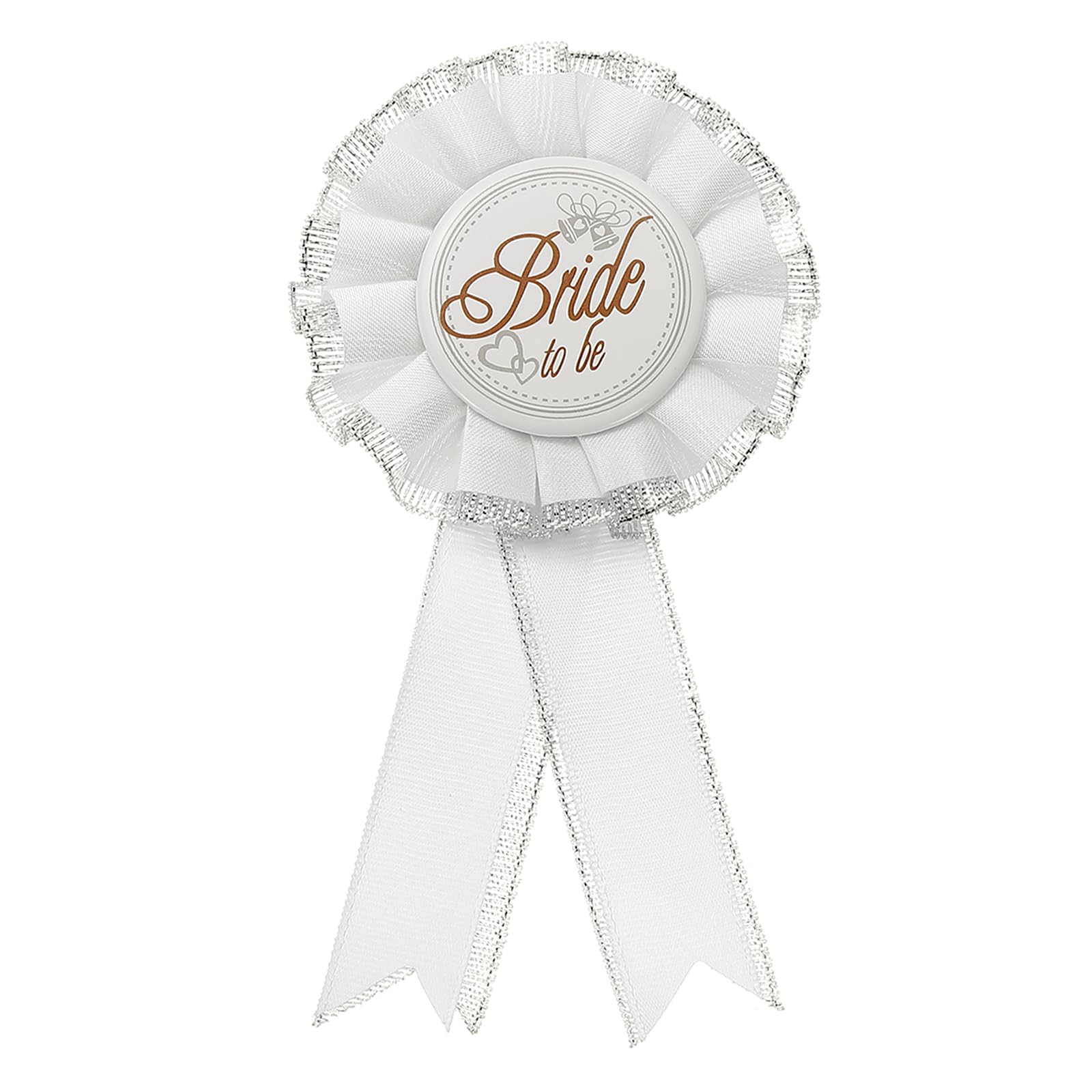 PATIKIL Bright Bride-to-be Pins, Bride Wedding Bridge Pins, Bachelorette Shower Engagement Party Decoration Supplies, White