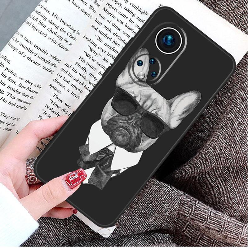 French Bulldog Case For Honor X9a X8a X7a X6a X6 X7 X8 X9 X8b X9b 50 70 90 Magic 5 Lite Magic 6 Pro Cover