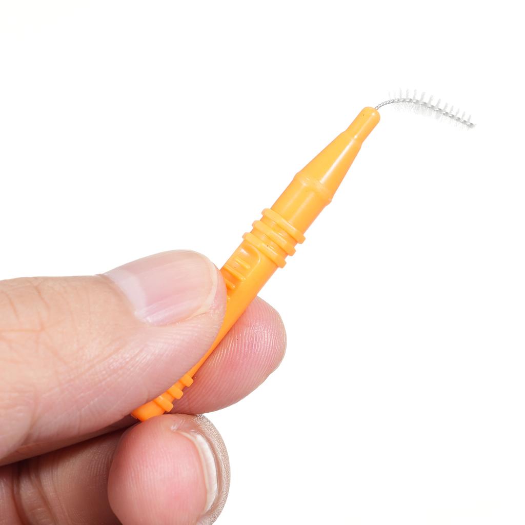 60PCS Interdental Brushes Dental Floss Toothpick Orthodontic Braces Brush Tooth Cleaning Tool Oral Care
