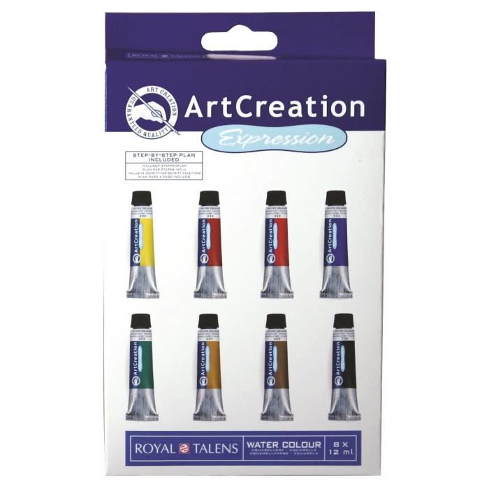 ARTCREATION EXPRESSION Set Aquarelle 8x12 Ml