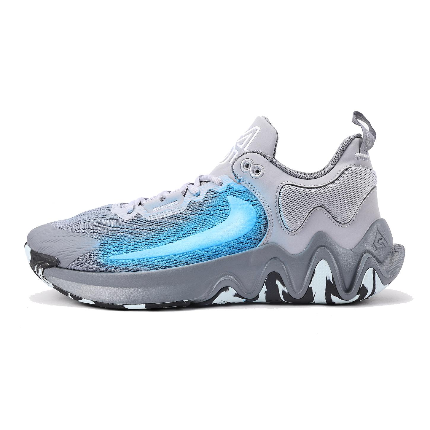 

Nike Giannis Immortality 2 Slip Resistant Coverage Low top Basketball Shoes Men s Gray Blue DM0826-004(Team59-) 40.5