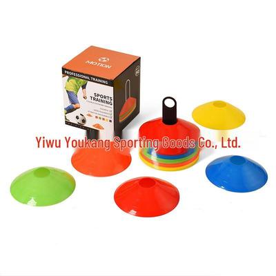 Logo Disc Football Training Marker Set: Cones & Obstacles for Football Training