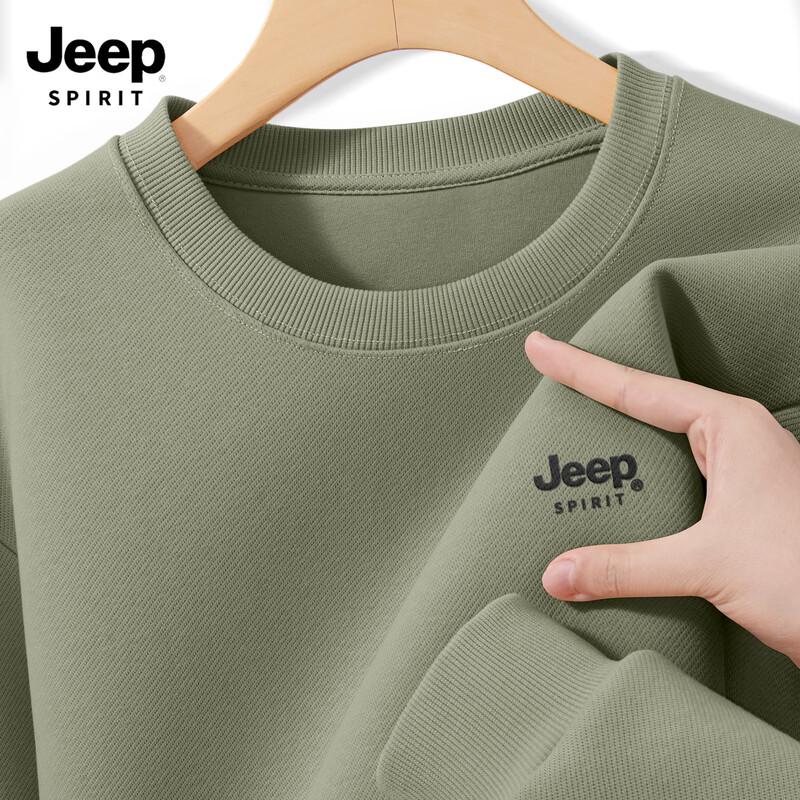 Мужской пуловер JEEP SPIRIT 2025 свободного кроя L