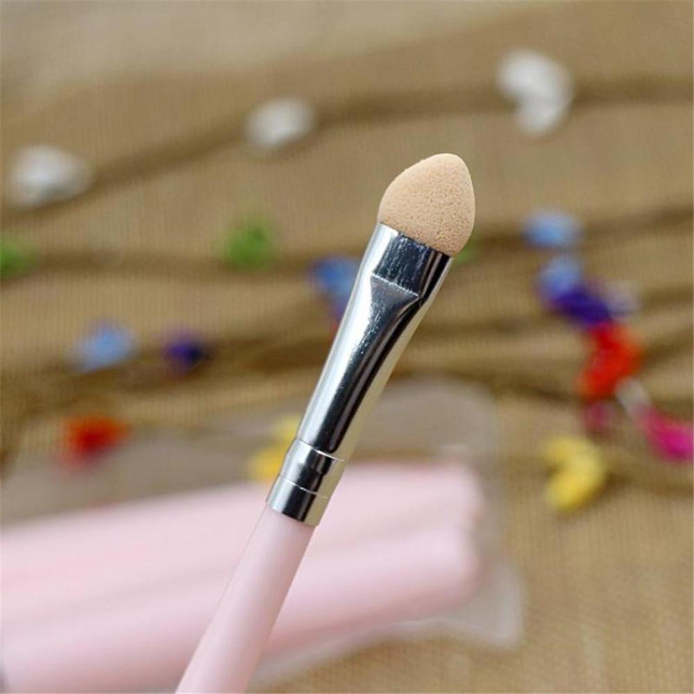 5 teile/satz Lidschatten Foundation Rouge Augenbraue Eyeliner Wimpern Lippen Pinsel Make-Up Kosmetische Werkzeuge