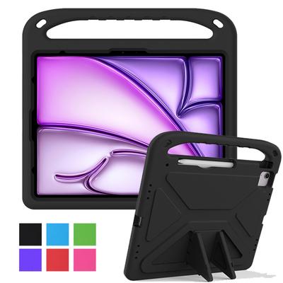 Dla Apple iPad Pro 12,9 cala 2022 2021 2020 A2764 A2436 A2378 A2379 A2232 A1876 Etui EVA Przenośne Wstrząsoodporne Bezpieczne dla Dzieci Uchwyt Podstawka Pokrowiec na Tablet