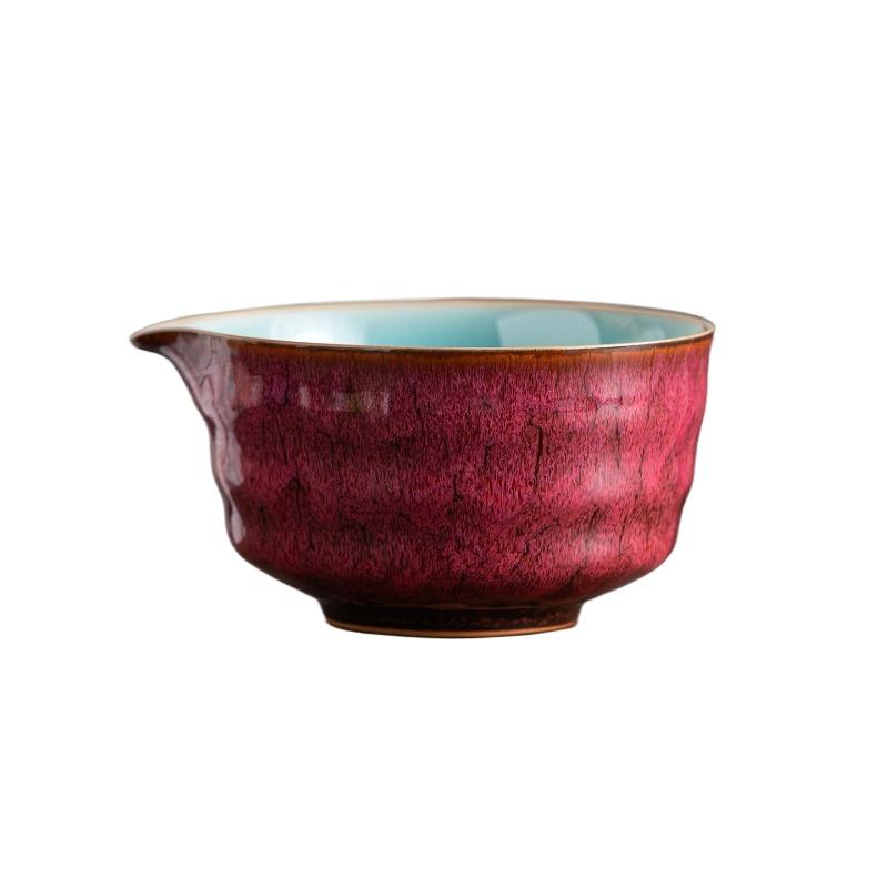 Set Bol Nou de Ceai Matcha din Ceramică cu Cioc de Turnare, Suport Reutilizabil pentru Tel de Ceai, Bol pentru Ceai Verde Japonez Handmade de Calitate Alimentară