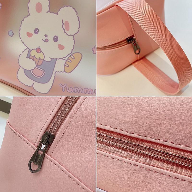 Transparent Necessary Cosmetic Bag Transparent Travel Organizer Fashion Small Medium Large Toiletry Bags Makeup Pouch Storage