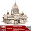 3D Wooden Puzzle House: Adult & Children's Educational DIY Building Blocks