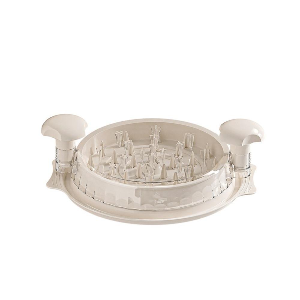 Large 10   Chicken Shredder Tool Visible Anti-Slip Handle Meat Shred Machine Twist Meat Grinders for Chicken Breast белый