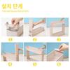 Estante de costura estrecha Estante de almacenamiento móvil multicapa con organizador de polea Estante de almacenamiento para oficina, baño, cocina