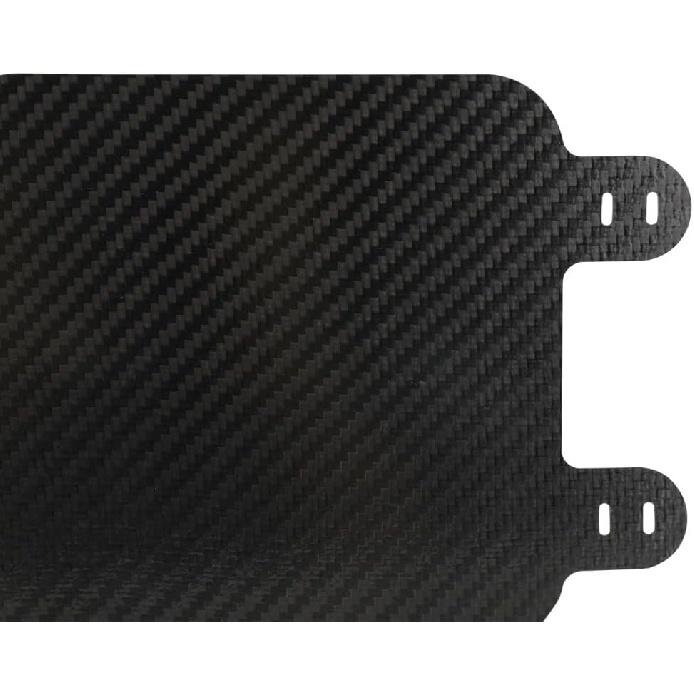 Carbon Fiber Number License Plate for Sur Ron Surron LBX Talaria Sting MX3/R MX4 Talaria XXX E Ride Pro SS Segway X260 X160 Electric Dirt Bike Black