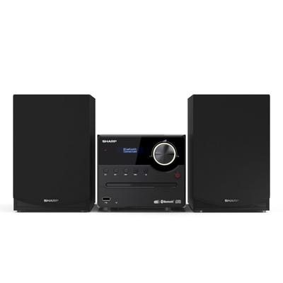 Sharp XL-B517D Mikro-Audiosystem 45W Schwarz