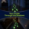 Waterproof 2D Flat Footprint Sticker Self-Adhesive Non-Slip Glow In The Dark Stickers Removable Unique Floor Wall Stickers