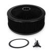 5-1/8 Carb Neck High Flow Air Cleaner Set 14in X 2in/3in/4in/5in Chrome Round Performance Thru Air Cleaner Filter OFI178
