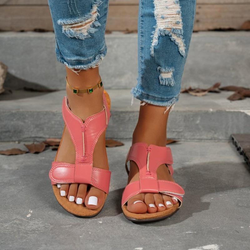 Fashion Summer Elegant Woman Shoes With Heels Women Shoes Fashion Slippers Flat Open Toe Sequins Slippers Summer