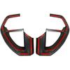 Carbon Fiber Steering Wheel Cover Molding Trims Accessories for Toyota Tundra 2022+ Sequoia 2023+ Tacoma 2024+ 4Runner 2025+