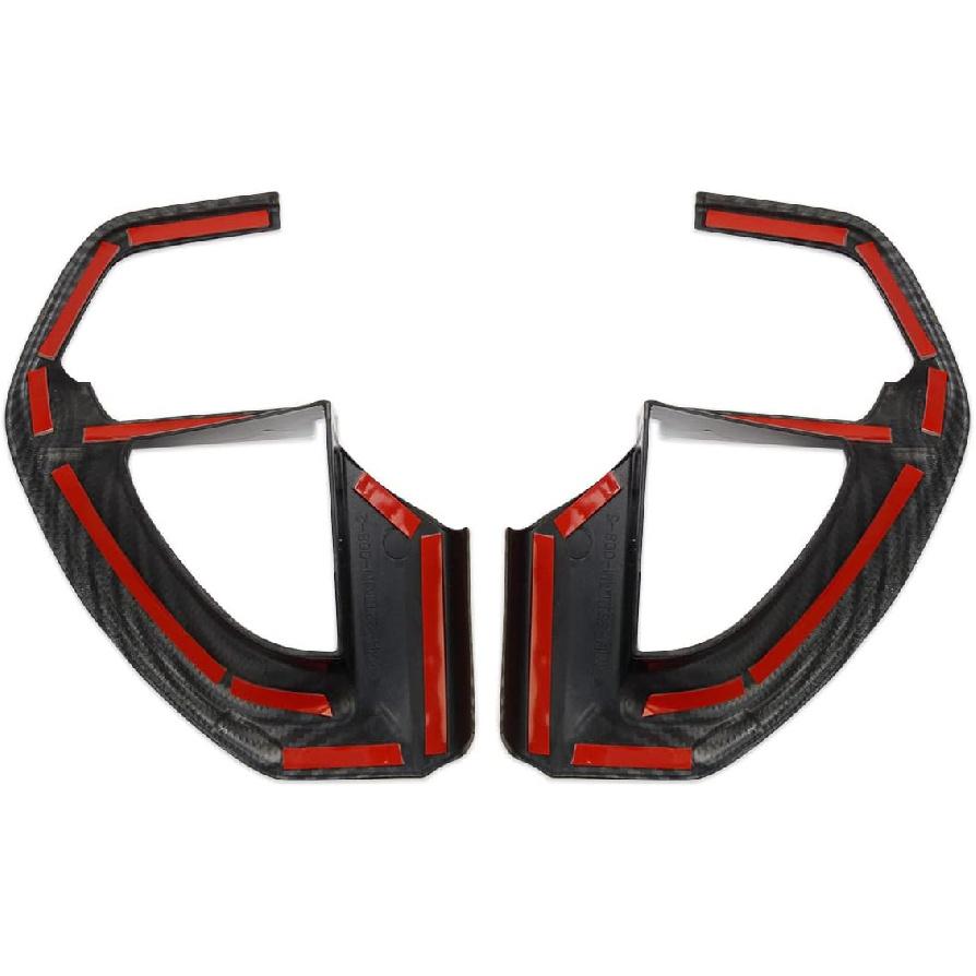 Carbon Fiber Steering Wheel Cover Molding Trims Accessories for Toyota Tundra 2022+ Sequoia 2023+ Tacoma 2024+ 4Runner 2025+