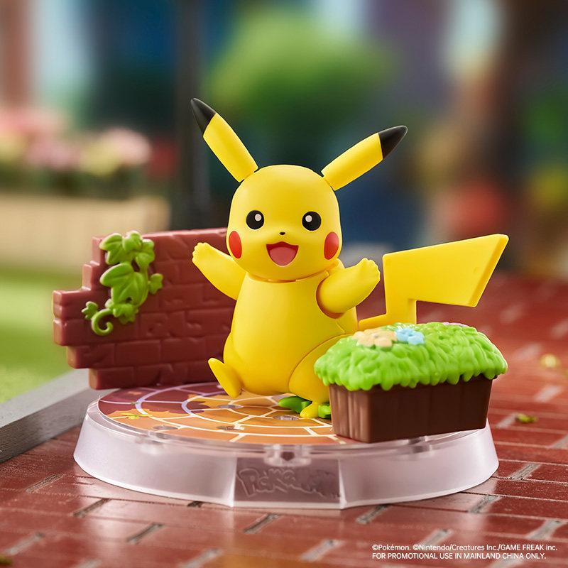 New BLOKEES Building Block Figure Pokémon Nidoking Charizard Pikachu Figurine Movable Model Collection Toys Desktop Decor Gifts Pikachu