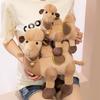 Kawaii zweihöckriges Kamel Plüschtier Weiches Kuscheltier Puppe Entzückendes Wüstenkamel Plüschtier für Kinder Geburtstagsgeschenk Heimspielzeug 15-45cm