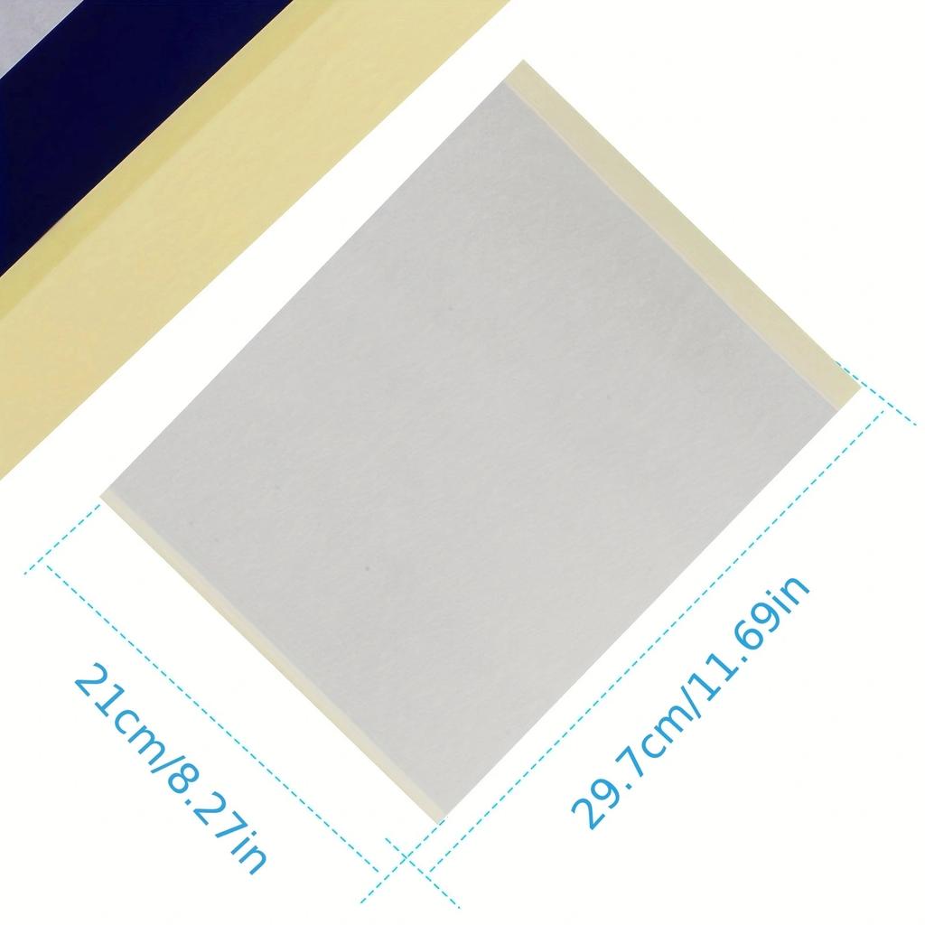 10 Stück Transferpapier Tattoo-Zubehör Kopier-Kohlepapier Thermotransfer-Papier Tattoo-Kopierer Schablone Tatuagem