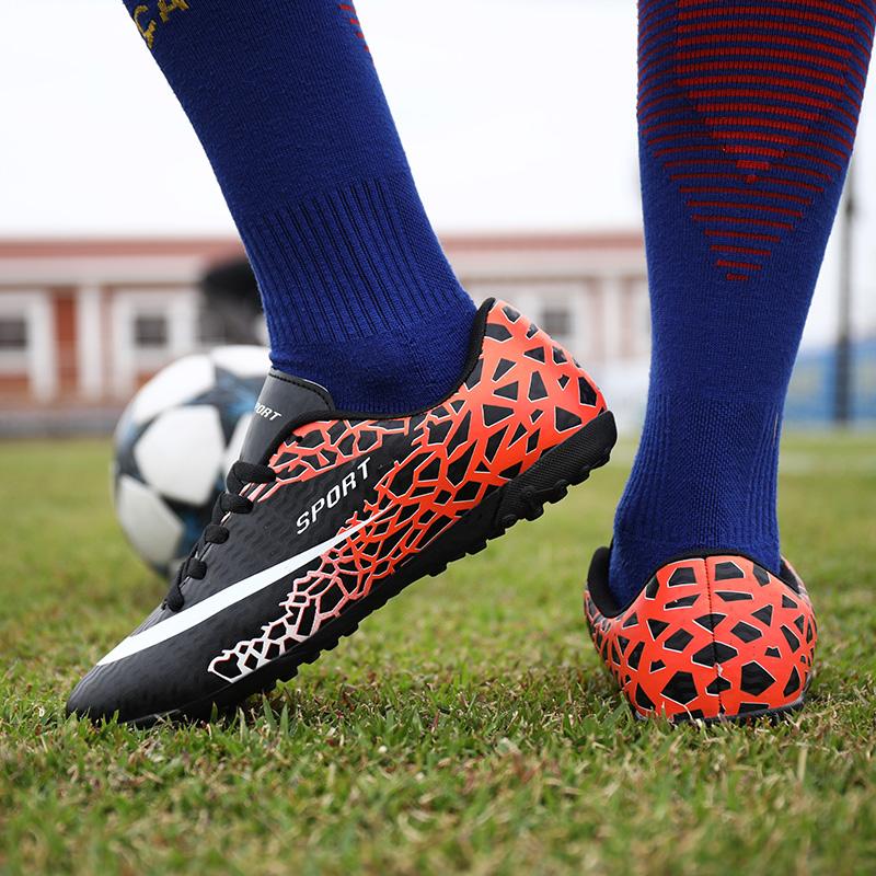31-44 Amortiguación Antideslizante Resistente al desgaste Moda Zapatos de  fútbol de uñas cortas Zapatos de fútbol para niños Zapatos para niños  Zapatos para adultos comprar a buen precio — entrega gratuita, reseñas