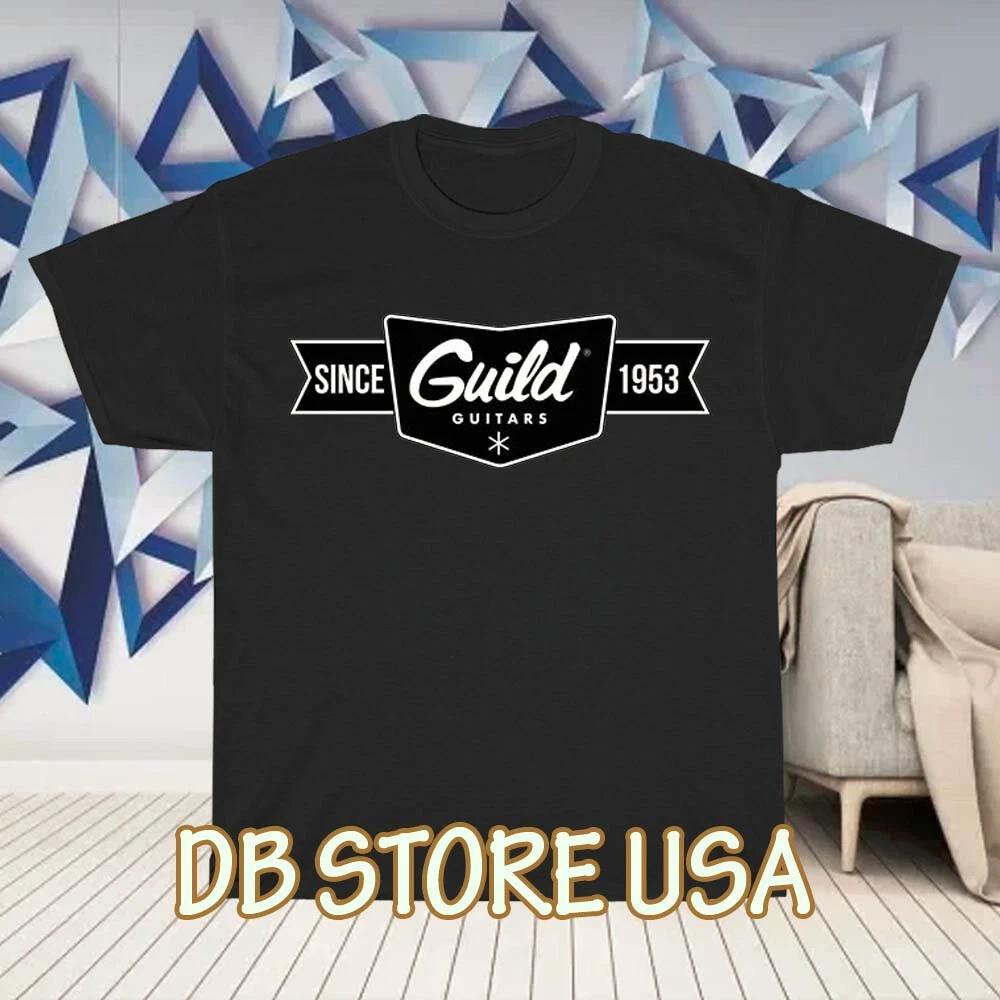 Men s and Women s T-shirts Guild Guitar Since 1953 S