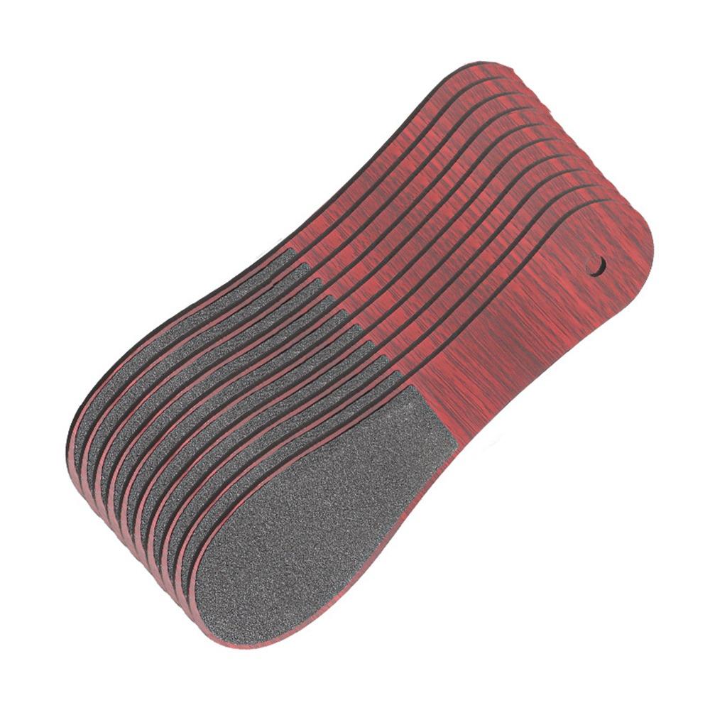 10Pcs Double Sided Foot Callus Remover Waterproof Dead Skin Pedicure Tool  Foot Care