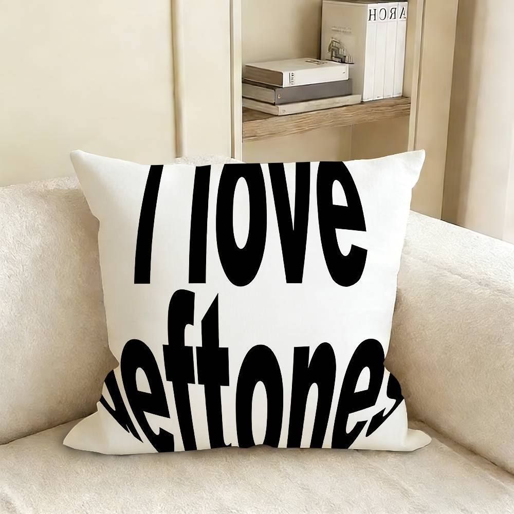 

Band DDeftones Pillow Case Living Room Sofa Cushion Cover Suitable For Home Bedroom Room Decoration 30x30cm