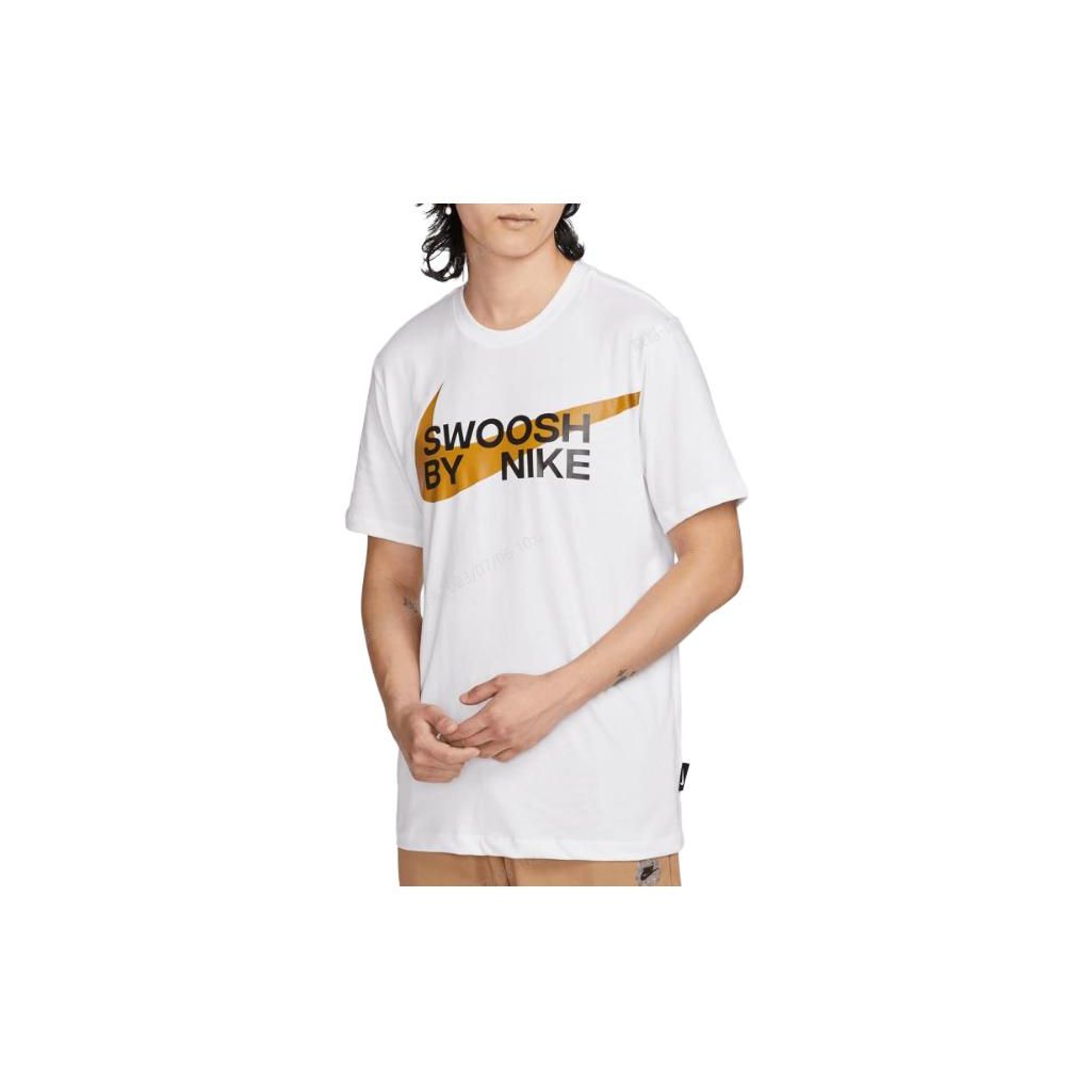 

Nike Logo Print Casual Short Sleeve T-Shirt Men tops White FD1248-100 S